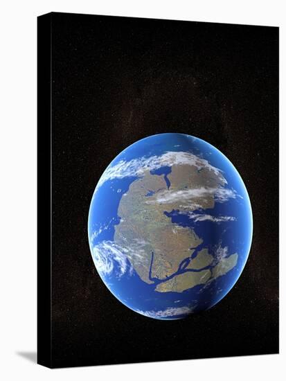 Earth At Time of Pangea-Christian Darkin-Premier Image Canvas