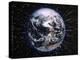 Earth Bombarded by Stars-Chris Rogers-Premier Image Canvas