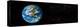 Earth in Space Showing North Americas (Photo Illustration)-null-Stretched Canvas