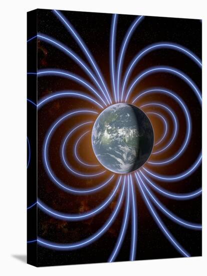 Earth's Magnetic Field-Roger Harris-Premier Image Canvas