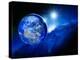 Earth, Sun And Moon-Detlev Van Ravenswaay-Premier Image Canvas