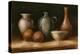 Earthenware & Fruit II-Ethan Harper-Stretched Canvas