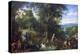 Earthly Paradise with the Original Sin, 1612, (Oil on Canvas)-Jan the Elder Brueghel-Premier Image Canvas