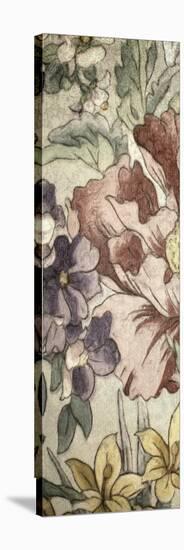 Earthtone Floral Panel II-Catherine Kohnke-Stretched Canvas