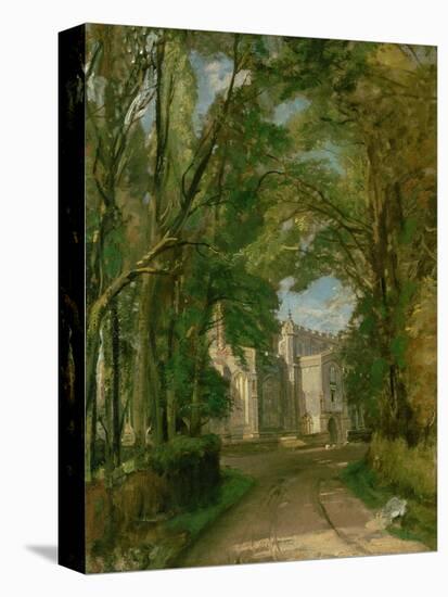 East Bergholt Church-John Constable-Premier Image Canvas