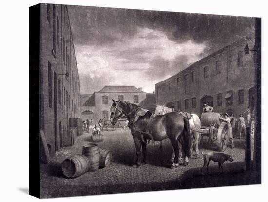 East End of Whitbread's Brewery, Chiswell Street, Islington, London, C1792-Richard Earlom-Premier Image Canvas
