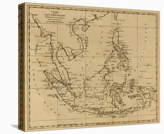 East India Islands, c.1812-Aaron Arrowsmith-Stretched Canvas