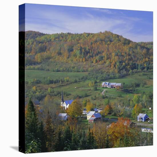 East Orange Village, Vermont, New England, USA-Roy Rainford-Premier Image Canvas