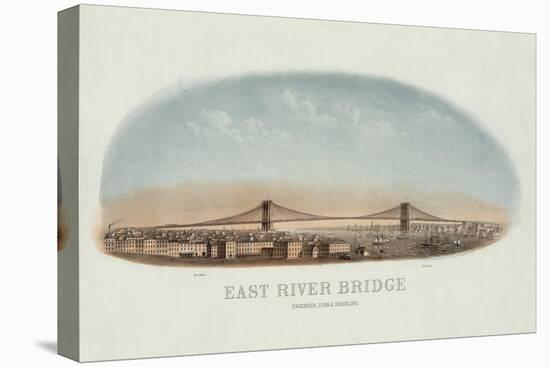 East River Bridge-null-Premier Image Canvas
