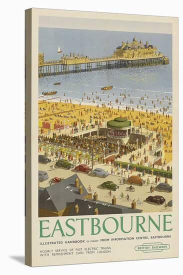 Eastbourne-The Vintage Collection-Stretched Canvas