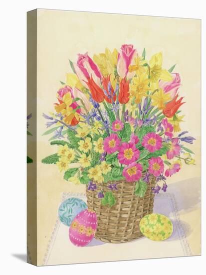 Easter Basket, 1996-Linda Benton-Premier Image Canvas