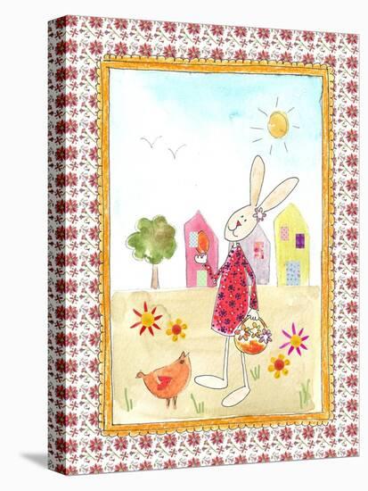 Easter Bunny with Egg-Effie Zafiropoulou-Premier Image Canvas