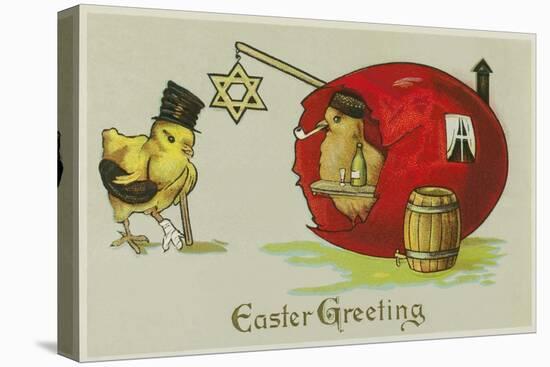 Easter Greeting Illustration-null-Premier Image Canvas