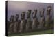 Easter Island Statues-David Nunuk-Premier Image Canvas