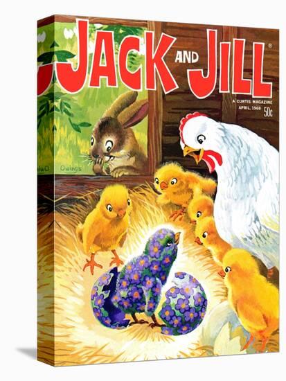 Easter Surprise - Jack and Jill, April 1968-Rae Owings-Premier Image Canvas