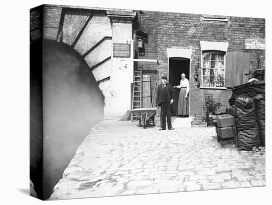 Eastern Entrance to Pentonville Tunnel and Tunnel Keeper's Cottage, Regent's Canal, London, C1905-null-Premier Image Canvas