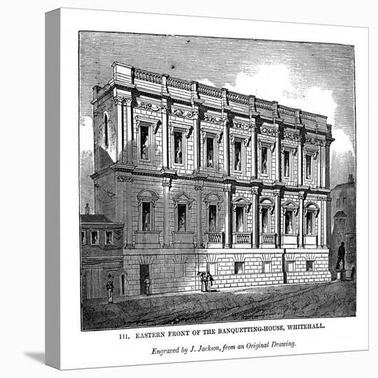 Eastern Front of the Banquetting House, Whitehall, 1843-J Jackson-Premier Image Canvas