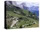 Eastern Road Below Gardena Pass, 2121M, Dolomites, Alto Adige, Italy-Richard Nebesky-Premier Image Canvas