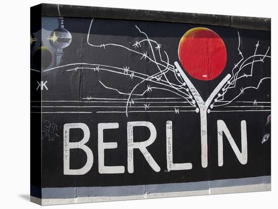 Eastside Gallery (Berlin Wall), Muhlenstrasse, Berlin, Germany-Jon Arnold-Premier Image Canvas