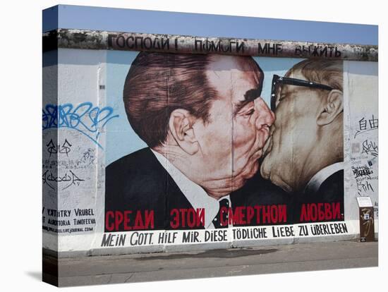 Eastside Gallery (Berlin Wall), Muhlenstrasse, Berlin, Germany-Jon Arnold-Premier Image Canvas