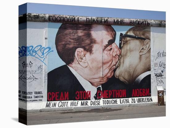 Eastside Gallery (Berlin Wall), Muhlenstrasse, Berlin, Germany-Jon Arnold-Premier Image Canvas