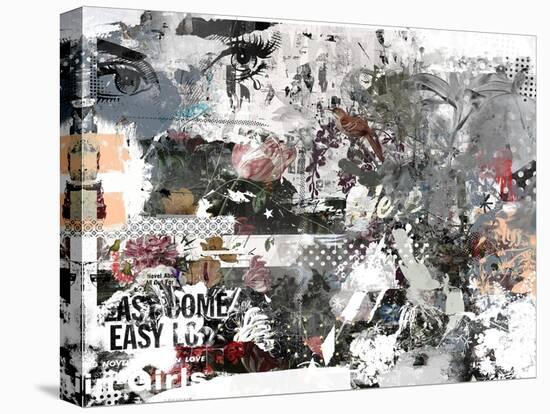 Easy Come Easy Go, 2017 (Collage on Canvas)-Teis Albers-Premier Image Canvas