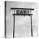 Eat Sign at Abandoned Truck Stop, Bliss, Idaho, Usa-Paul Souders-Premier Image Canvas