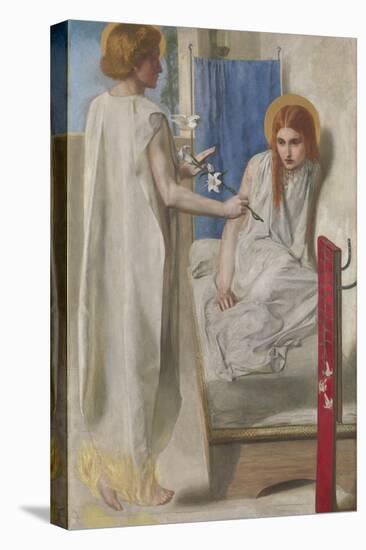 Ecce Ancilla Domini! (The Annunciation)-Dante Gabriel Rossetti-Premier Image Canvas