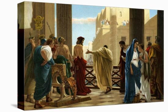 Ecce Homo, after painting by Antonio Ciseri -Bible-Antonio Ciseri-Premier Image Canvas