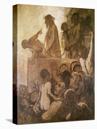 Ecce Homo, circa 1848-52-Honore Daumier-Premier Image Canvas