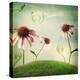 Echinacea Flowers in Fantasy Landscape-Melpomene-Premier Image Canvas