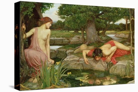 Echo and Narcissus, 1903-John William Waterhouse-Premier Image Canvas