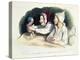 Ecstatic Parents with their New Baby-Honore Daumier-Premier Image Canvas