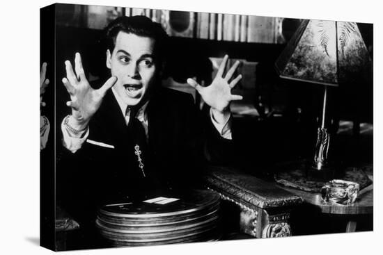 Ed Wood, Johnny Depp, Directed by Tim Burton, 1994-null-Stretched Canvas