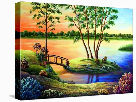 Eden Revisited-Andy Russell-Stretched Canvas