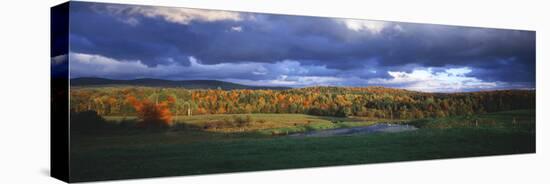 Eden, View of Field, Northeast Kingdom, Vermont, USA-Walter Bibikow-Premier Image Canvas