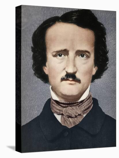 'Edgar Allan Poe', c1840, (1939)-Mathew Brady-Premier Image Canvas