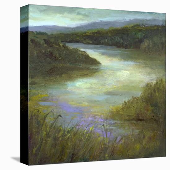 Edge of the Lake-Sheila Finch-Stretched Canvas