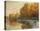 Edge of the River in Autumn. Bords de Riviere en Automne. 1912-Gustave Loiseau-Premier Image Canvas