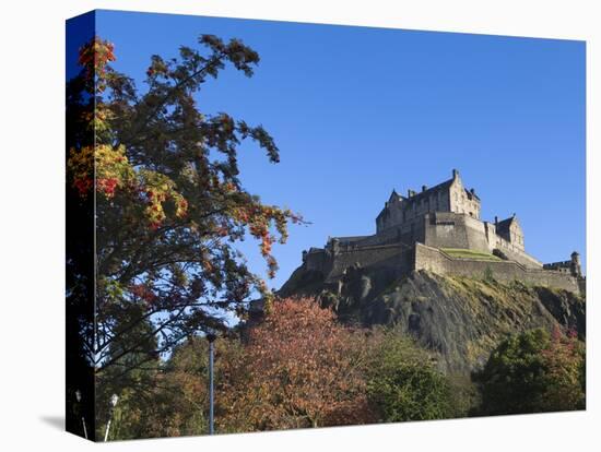 Edinburgh Castle, Edinburgh, Lothian, Scotland, Uk-Amanda Hall-Premier Image Canvas