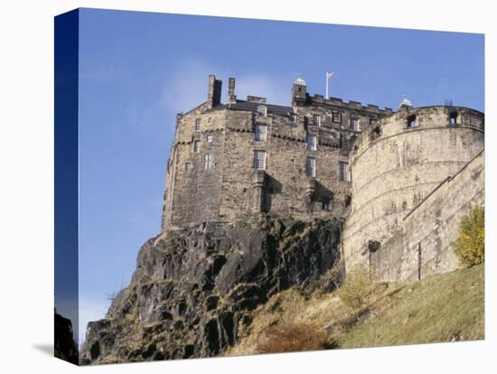 Edinburgh Castle, Edinburgh, Lothian, Scotland, United Kingdom-R H Productions-Premier Image Canvas