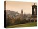 Edinburgh Cityscape From Calton Hill, Edinburgh, Lothian, Scotland, Uk-Amanda Hall-Premier Image Canvas