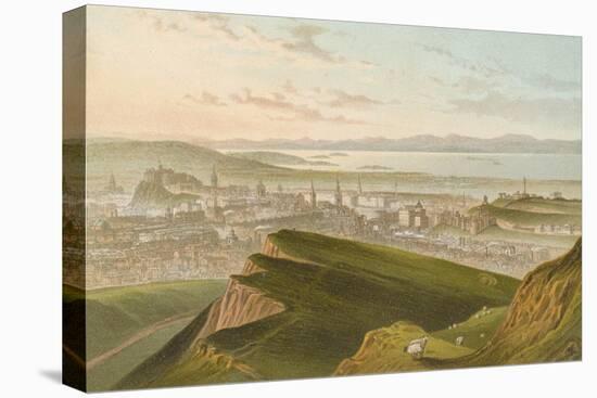Edinburgh from Arthur's Seat-English School-Premier Image Canvas