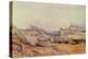 Edinburgh from Salisbury Crags, 1843 (Pencil & W/C on Paper)-William Callow-Premier Image Canvas