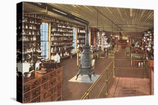 Edison's Laboratory, Dearborn, Michigan-null-Stretched Canvas