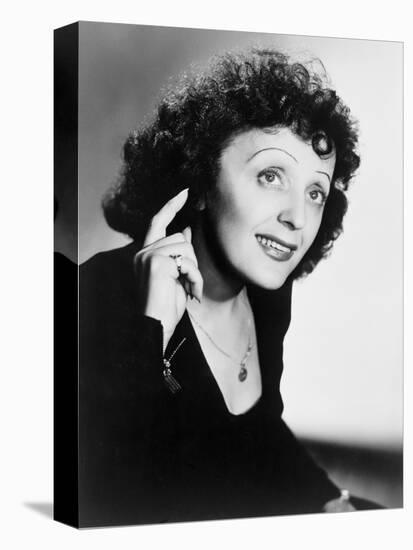 Edith Piaf, French Ballad Singer in Publicity Still from 1947-null-Stretched Canvas