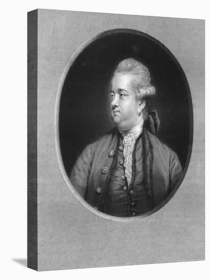 Edward Gibbon, 18th Century British Historian-W Holl-Premier Image Canvas