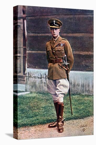 Edward, Prince of Wales, in Army Uniform, Early 20th Century-Tuck and Sons-Premier Image Canvas