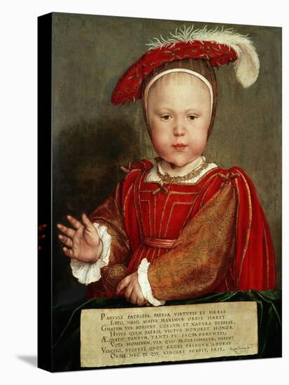 Edward Vi as a Child, C. 1538-Hans Holbein the Elder-Premier Image Canvas
