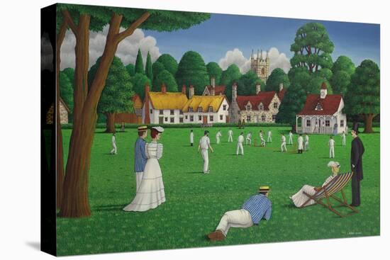 Edwardian Cricket, 1986 (Acrylic on Canvas)-Larry Smart-Premier Image Canvas